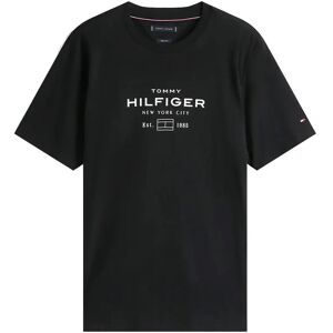 Tommy Hilfiger Hilfiger Stack Graphic Tee L Black L Tommy Hilfiger Hilfiger Stack Graphic Tee L Black L