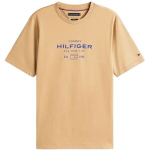 Tommy Hilfiger Hilfiger Stack Graphic Tee M Beige M Tommy Hilfiger Hilfiger Stack Graphic Tee M Beige M