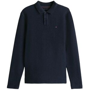 Tommy Hilfiger Ls Herringbone Reg Polo XXL Navy XXL Tommy Hilfiger Ls Herringbone Reg Polo XXL Navy XXL