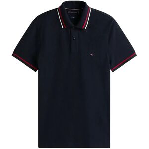 Tommy Hilfiger Cuff Interest Slim Fit Polo XXXL Navy XXXL Tommy Hilfiger Cuff Interest Slim Fit Polo XXXL Navy XXXL