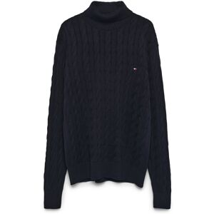 Tommy Hilfiger Classic Cotton Cable Roll Neck M Navy M Tommy Hilfiger Classic Cotton Cable Roll Neck M Navy M