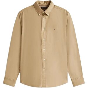 Tommy Hilfiger Flex Flannel Solid Rf Shirt XXXL Beige XXXL Tommy Hilfiger Flex Flannel Solid Rf Shirt XXXL Beige XXXL