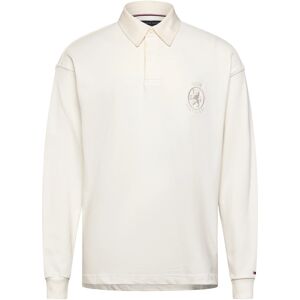 Tommy Hilfiger Peached Crest Solid Rugby XXXL Cream XXXL Tommy Hilfiger Peached Crest Solid Rugby XXXL Cream XXXL