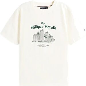 Tommy Hilfiger Herald Skyline Graphic Tee L White L Tommy Hilfiger Herald Skyline Graphic Tee L White L