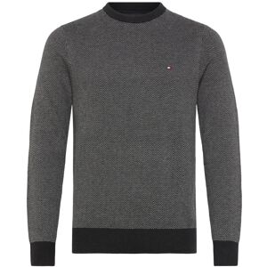 Tommy Hilfiger Pima Ctn Cash Herringbone Crew XXXL Grey XXXL Tommy Hilfiger Pima Ctn Cash Herringbone Crew XXXL Grey XXXL