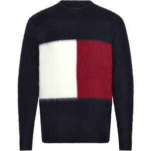Tommy Hilfiger Alpaca Blend Big Flag Crew Neck L Navy L Tommy Hilfiger Alpaca Blend Big Flag Crew Neck L Navy L