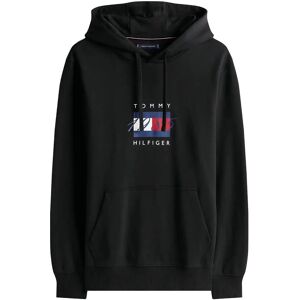Tommy Hilfiger Linear Flag Graphic Hoodie L Black L Tommy Hilfiger Linear Flag Graphic Hoodie L Black L