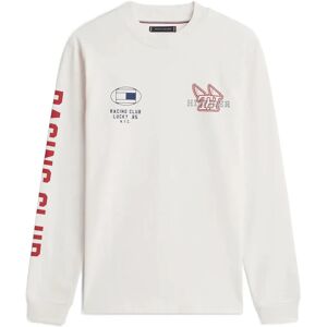 Tommy Hilfiger Modern Athleisure Ls Tee XS White XS Tommy Hilfiger Modern Athleisure Ls Tee XS White XS