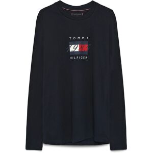 Tommy Hilfiger Linear Flag Graphic Ls Tee M Navy M Tommy Hilfiger Linear Flag Graphic Ls Tee M Navy M