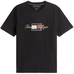 Tommy Hilfiger Icon Gold Tee S Black S Tommy Hilfiger Icon Gold Tee S Black S
