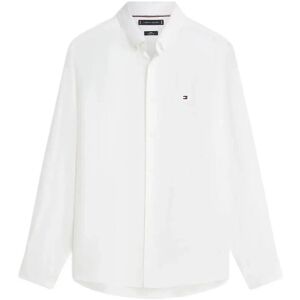 Tommy Hilfiger Pigment Dyed Li Solid Rf Shirt L White L Tommy Hilfiger Pigment Dyed Li Solid Rf Shirt L White L