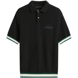 Tommy Hilfiger Flatknit Classic Fit Polo L Black L Tommy Hilfiger Flatknit Classic Fit Polo L Black L