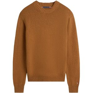 Tommy Hilfiger Soft Textured Crew Neck L Brown L Tommy Hilfiger Soft Textured Crew Neck L Brown L