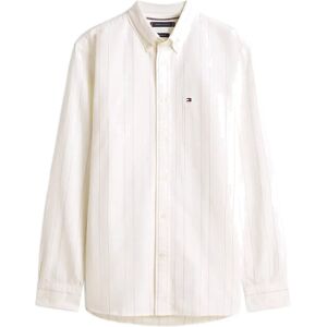 Tommy Hilfiger Heritage Oxford Pin Stripe Shirt XXL Cream XXL Tommy Hilfiger Heritage Oxford Pin Stripe Shirt XXL Cream XXL