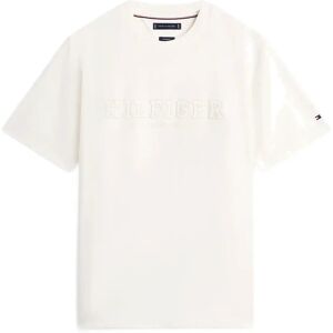 Tommy Hilfiger Mix Media Graphic Tee XS Cream XS Tommy Hilfiger Mix Media Graphic Tee XS Cream XS