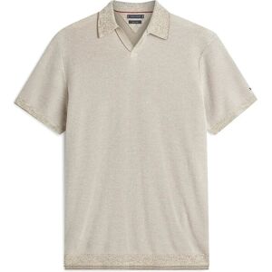 Tommy Hilfiger Dc Cotton/Lyocell Honeycomb Polo XL Beige XL Tommy Hilfiger Dc Cotton/Lyocell Honeycomb Polo XL Beige XL