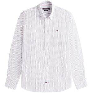 Tommy Hilfiger Cl - Twill Prt Rf Shirt Hnr R/40 White R/40 Tommy Hilfiger Cl - Twill Prt Rf Shirt Hnr R/40 White R/40