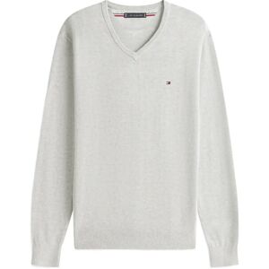 Tommy Hilfiger Essential Cotton V Neck XL Grey XL Tommy Hilfiger Essential Cotton V Neck XL Grey XL