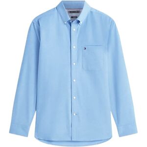 Tommy Hilfiger Light Oxford Solid Sf Shirt M Blue M Tommy Hilfiger Light Oxford Solid Sf Shirt M Blue M