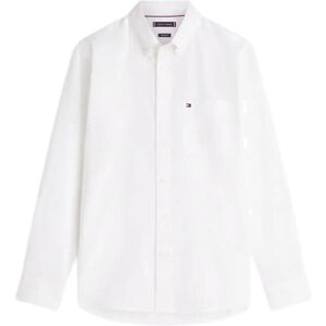 Tommy Hilfiger Light Oxford Solid Sf Shirt M White M Tommy Hilfiger Light Oxford Solid Sf Shirt M White M