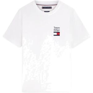 Tommy Hilfiger Brand Love Text Stack Tee L White L Tommy Hilfiger Brand Love Text Stack Tee L White L