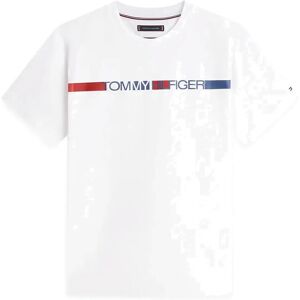 Tommy Hilfiger Brand Love Stripe Tee XXL White XXL Tommy Hilfiger Brand Love Stripe Tee XXL White XXL