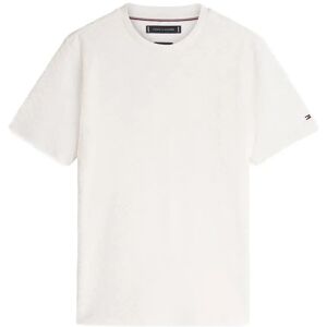 Tommy Hilfiger Aop Flag Jacquard Tee XL White XL Tommy Hilfiger Aop Flag Jacquard Tee XL White XL