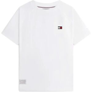 Tommy Hilfiger Tommy Flag Elevated Tee S White S Tommy Hilfiger Tommy Flag Elevated Tee S White S