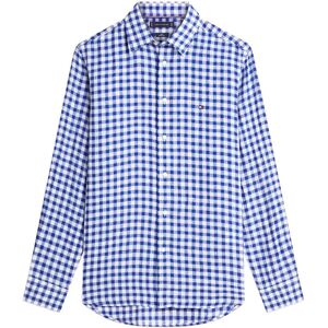 Tommy Hilfiger Linen Essential Gingham Rf Shirt M Blue M Tommy Hilfiger Linen Essential Gingham Rf Shirt M Blue M