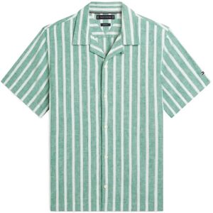 Tommy Hilfiger Lin Blend Texture Stp S/S Rf XL Green XL Tommy Hilfiger Lin Blend Texture Stp S/S Rf XL Green XL