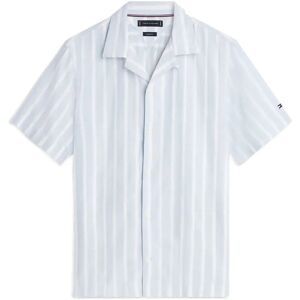 Tommy Hilfiger Lin Blend Texture Stp S/S Rf XXL Blue XXL Tommy Hilfiger Lin Blend Texture Stp S/S Rf XXL Blue XXL