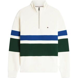 Tommy Hilfiger Country Club Stripe 1/4 Zip XS Cream XS Tommy Hilfiger Country Club Stripe 1/4 Zip XS Cream XS
