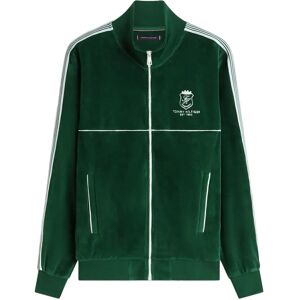Tommy Hilfiger Velour Country Club Trackjacket M Green M Tommy Hilfiger Velour Country Club Trackjacket M Green M