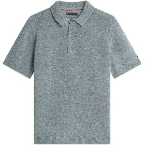 Tommy Hilfiger Dc Spread Collar Mouline Polo S Blue S Tommy Hilfiger Dc Spread Collar Mouline Polo S Blue S