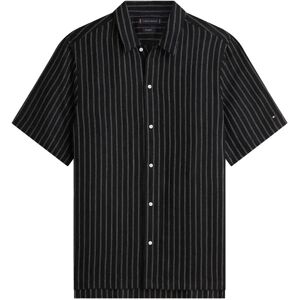 Tommy Hilfiger Dc Engineered Stripe Shirt M Black M Tommy Hilfiger Dc Engineered Stripe Shirt M Black M