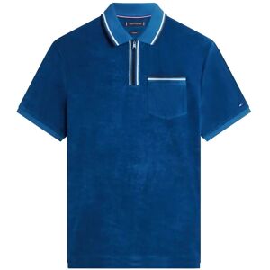 Tommy Hilfiger Towelling Zip Classic Fit M Blue M Tommy Hilfiger Towelling Zip Classic Fit M Blue M