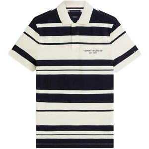 Tommy Hilfiger Pique Multi Stripe Reg Polo S Navy S Tommy Hilfiger Pique Multi Stripe Reg Polo S Navy S