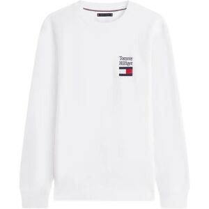 Tommy Hilfiger Tommy Embro Flag Sweatshirt S White S Tommy Hilfiger Tommy Embro Flag Sweatshirt S White S