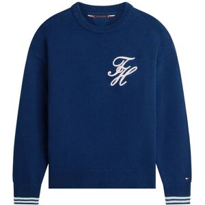 Tommy Hilfiger Chunky Cotton Crew Neck XXL Navy XXL Tommy Hilfiger Chunky Cotton Crew Neck XXL Navy XXL