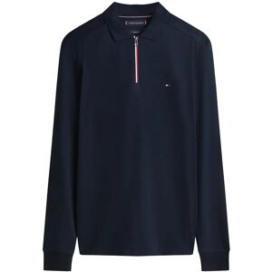 Tommy Hilfiger Ls Liquid Rwb Zip Reg Polo XS Navy XS Tommy Hilfiger Ls Liquid Rwb Zip Reg Polo XS Navy XS
