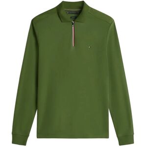 Tommy Hilfiger Ls Liquid Rwb Zip Reg Polo XS Green XS Tommy Hilfiger Ls Liquid Rwb Zip Reg Polo XS Green XS