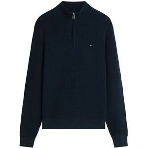 Tommy Hilfiger Seasonal Structure Zip Mock M Navy M Tommy Hilfiger Seasonal Structure Zip Mock M Navy M