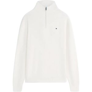 Tommy Hilfiger Seasonal Structure Zip Mock M White M Tommy Hilfiger Seasonal Structure Zip Mock M White M