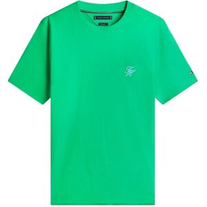Tommy Hilfiger Script Monogram Swimshop Tee M Green M Tommy Hilfiger Script Monogram Swimshop Tee M Green M