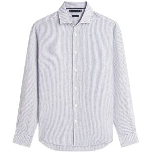 Tommy Hilfiger Dc Linen Stripe Shirt XL Blue XL Tommy Hilfiger Dc Linen Stripe Shirt XL Blue XL