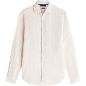 Tommy Hilfiger Dc Linen Stripe Shirt M Cream M Tommy Hilfiger Dc Linen Stripe Shirt M Cream M