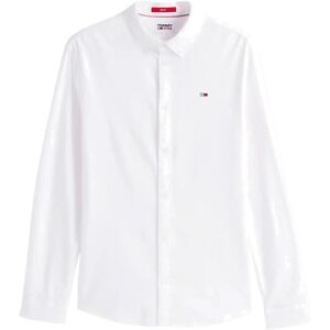 Tommy Jeans Tjm Slim Stretch Oxford Shirt XS White XS Tommy Jeans Tjm Slim Stretch Oxford Shirt XS White XS
