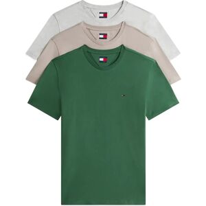 Tommy Jeans Tjm Xslim 3 Pack Tee XXXL Green XXXL Tommy Jeans Tjm Xslim 3 Pack Tee XXXL Green XXXL