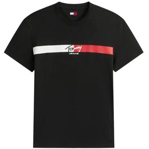 Tommy Jeans Tjm Reg Signature Stripe T Ext XXXL Black XXXL Tommy Jeans Tjm Reg Signature Stripe T Ext XXXL Black XXXL