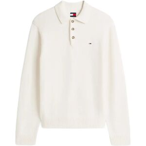 Tommy Jeans Tjm Slim Essential Polo Swtr Ext XXXL White XXXL Tommy Jeans Tjm Slim Essential Polo Swtr Ext XXXL White XXXL